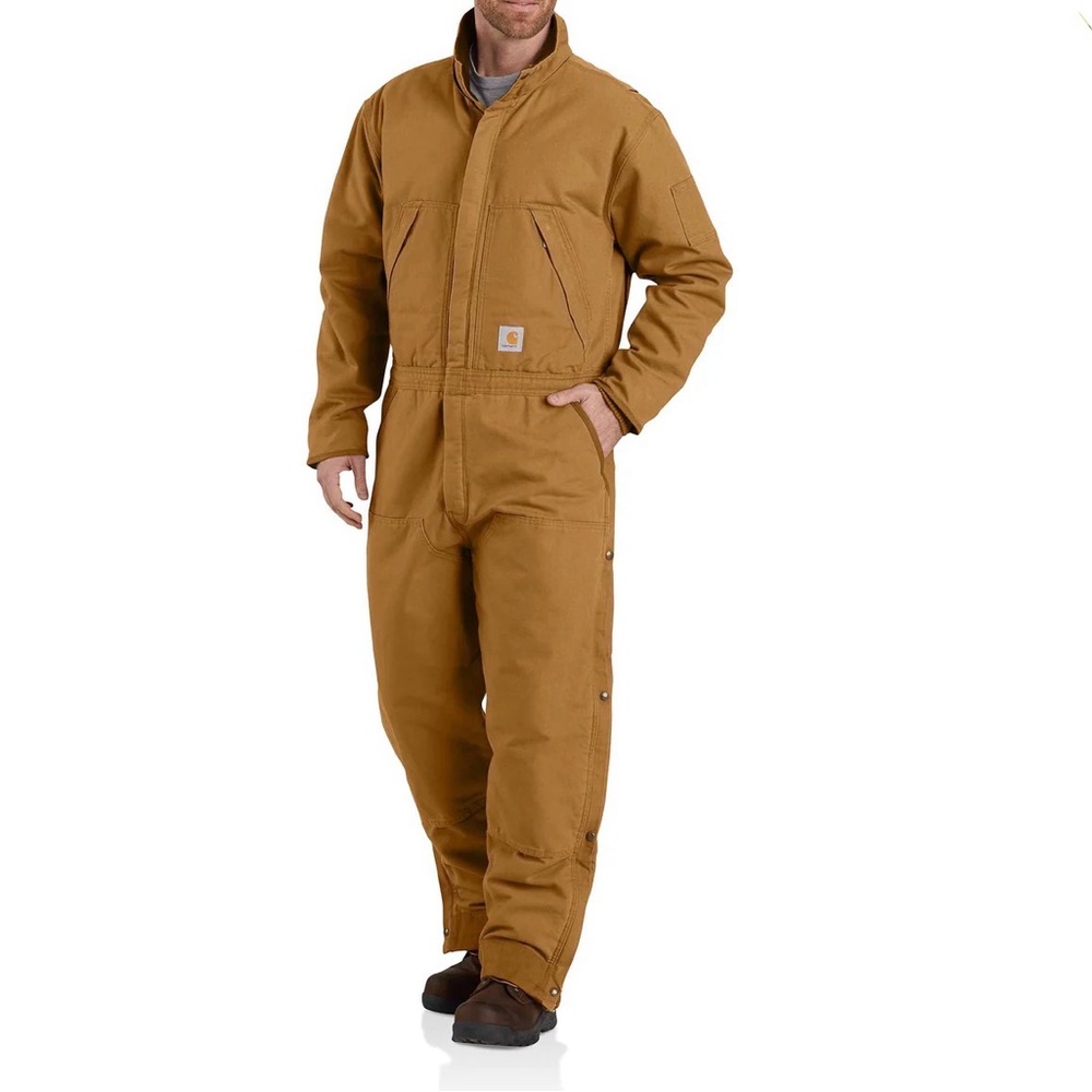 Carhartt Men's Tan Work Coveralls